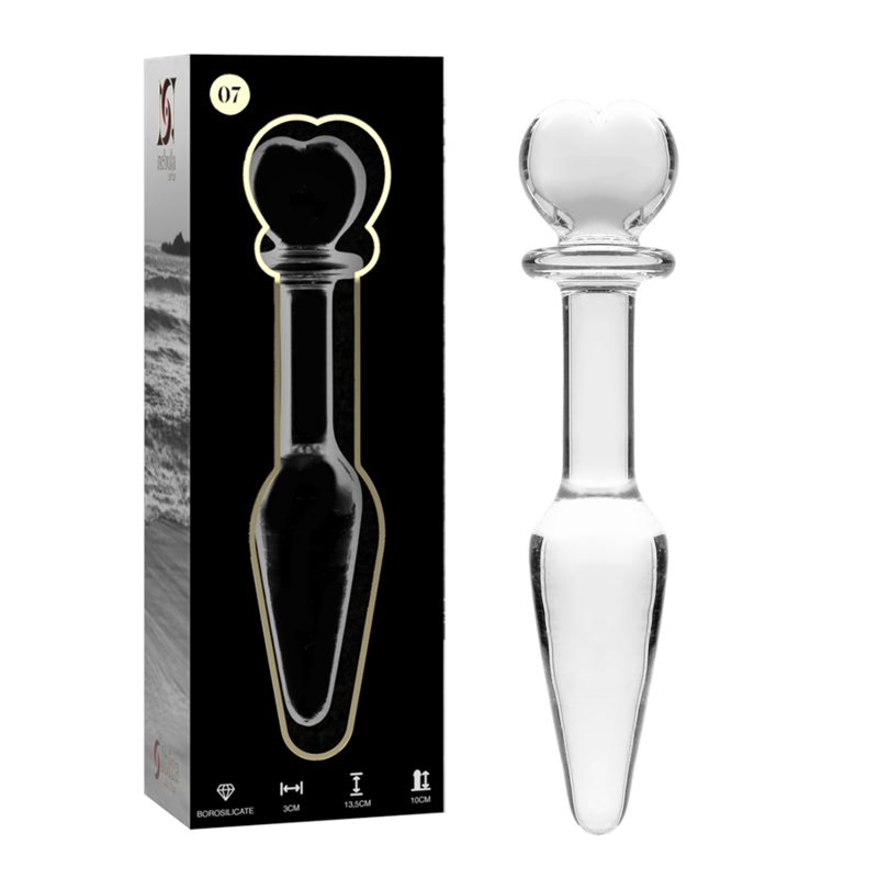 Nebula Series By Ibiza – Model 7 Analplug Borosilikatglas Klar…