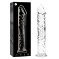 Nebula by Ibiza Modell 12 Dildo Borosilikatglas Klar 17 CM Ø 3.5 CM
