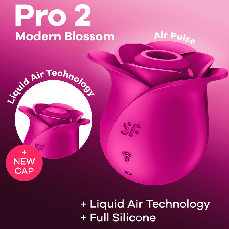 Satisfyer – Air Pulse pro 2 Moderner Blossom Vibrator