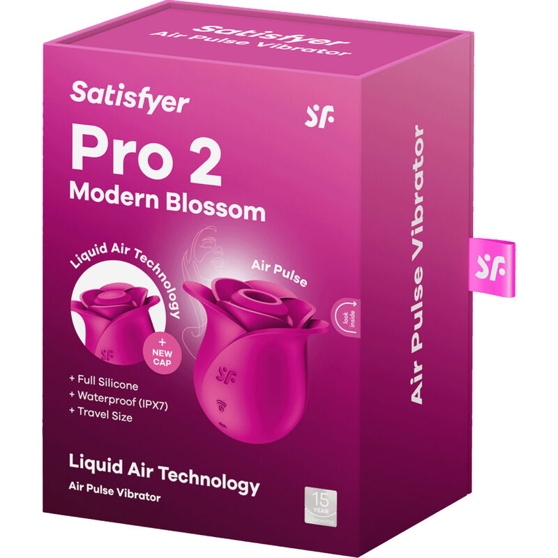 Satisfyer – Air Pulse pro 2 Moderner Blossom Vibrator