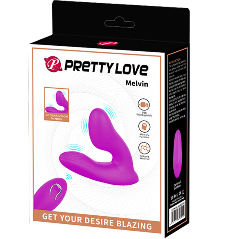 Pretty Love – Melvin Klitorismassager mit Fernbedienung