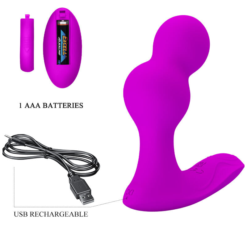 Pretty Love – Terrance Anal Vibrator Massager mit Fernbedienung