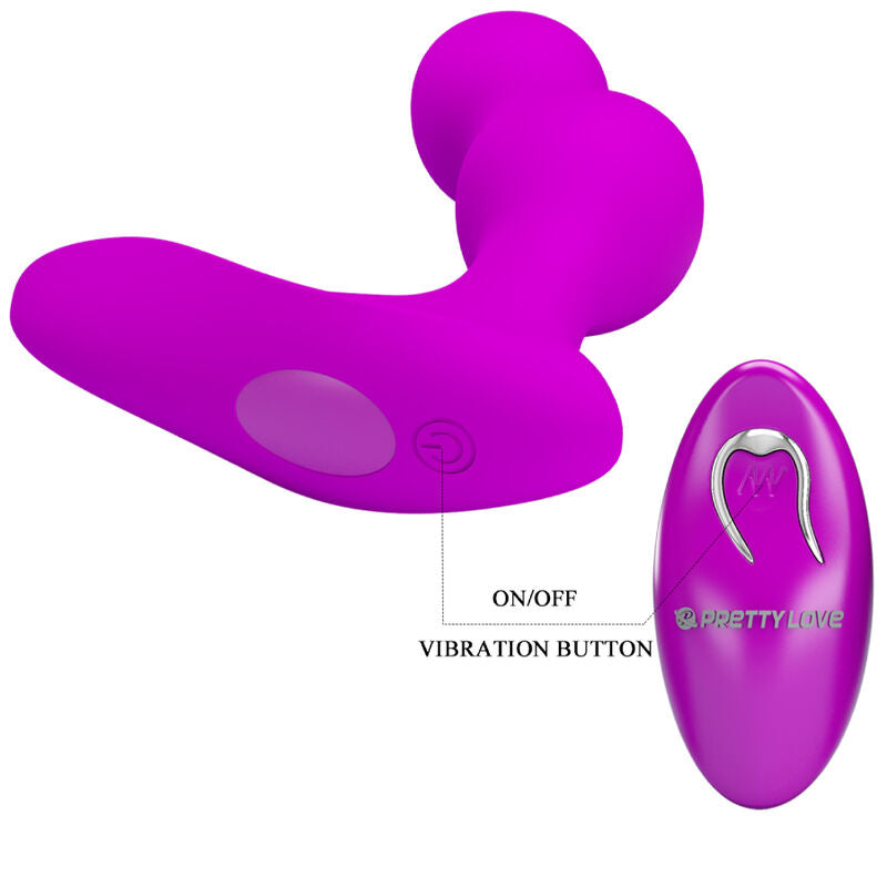 Pretty Love – Terrance Anal Vibrator Massager mit Fernbedienung