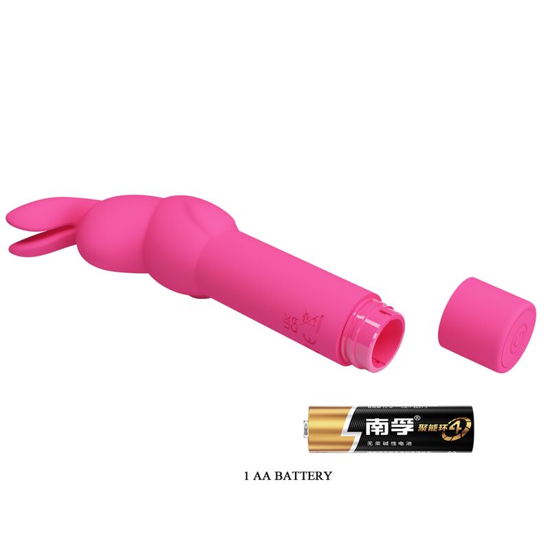 Pretty Love – Gerardo Fuschia Kaninchen-Silikonvibrator