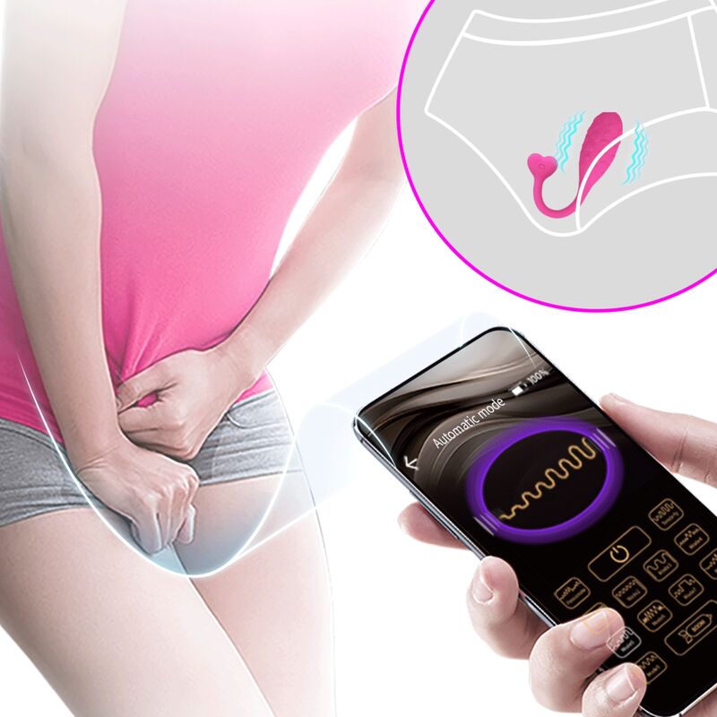 Pretty Love – App-Gesteuertes Rosa Fisher-Vibrations-Ei