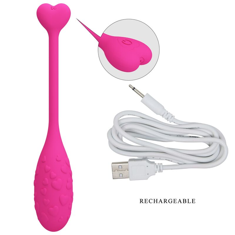 Pretty Love – App-Gesteuertes Rosa Fisher-Vibrations-Ei