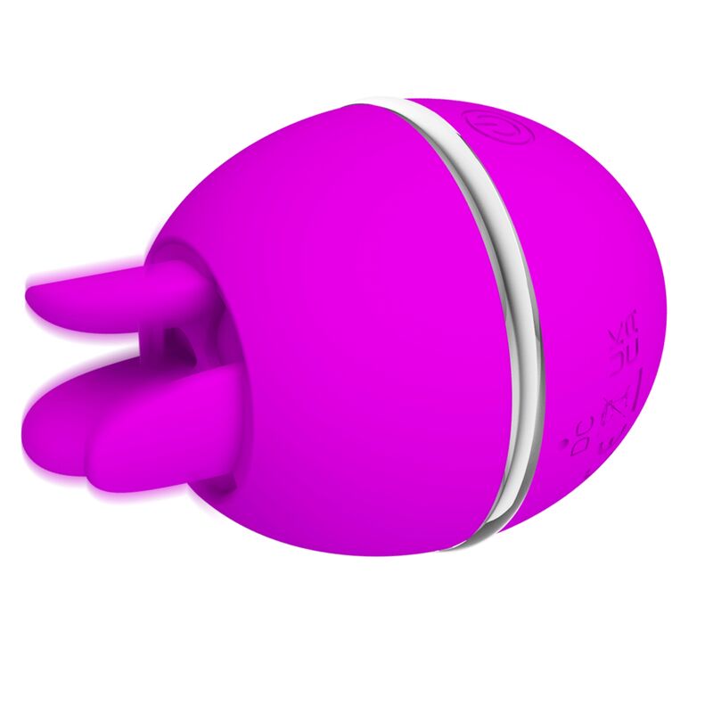 Pretty Love – Gemini Ball Lila. Runder Vibrator aus Silikon