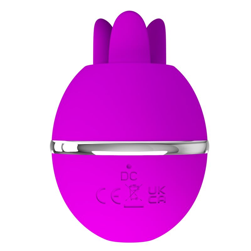 Pretty Love – Gemini Ball Lila. Runder Vibrator aus Silikon