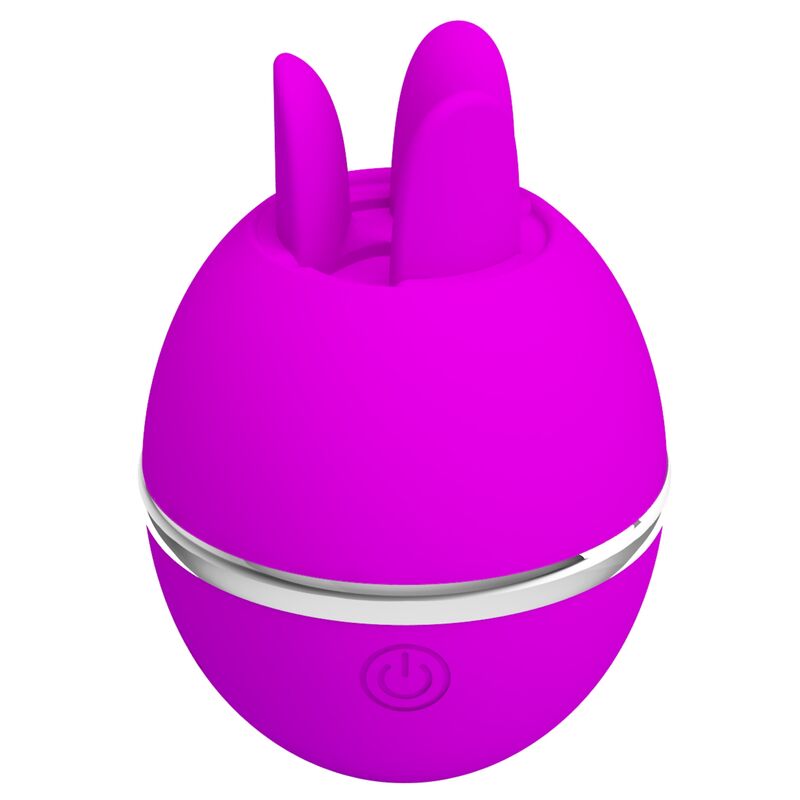 Pretty Love – Gemini Ball Lila. Runder Vibrator aus Silikon