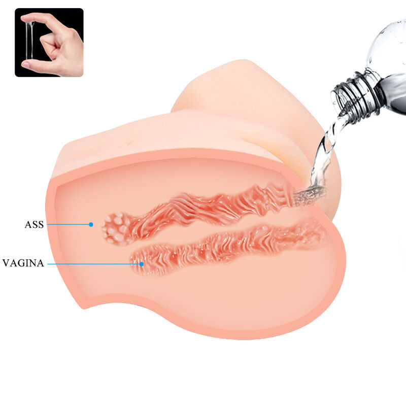 Crazy Bull – Realistische Vagina- und Anus-Doppelvibration