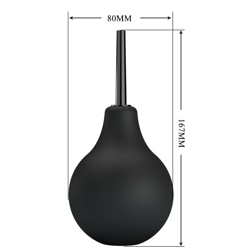 Mr Play – Pear Anal Shower Blkb Schwarz