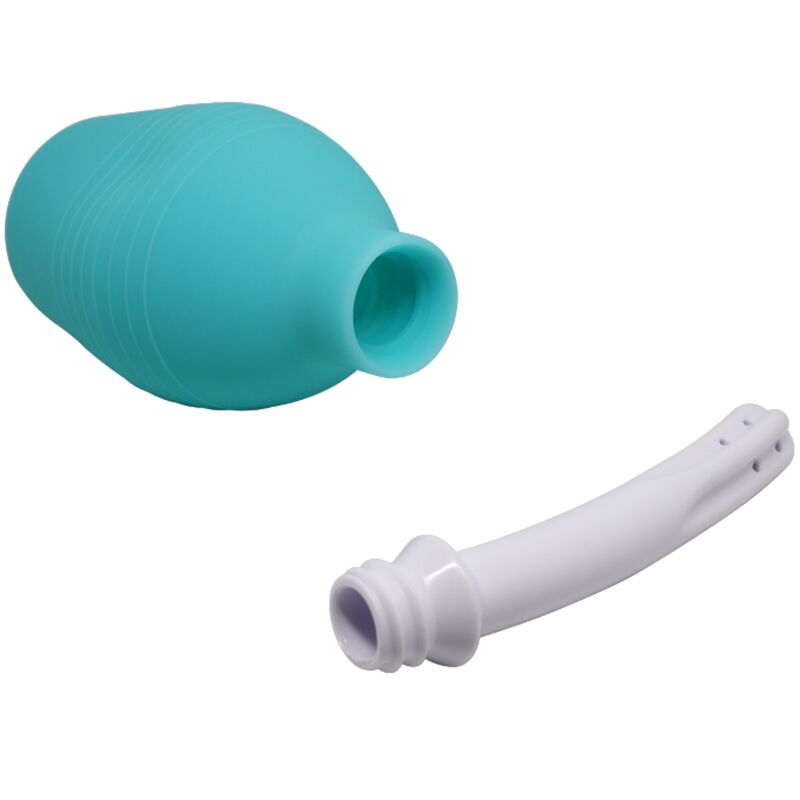 Mr Play – Anal-Birne-Blaue Gummi-Dusche