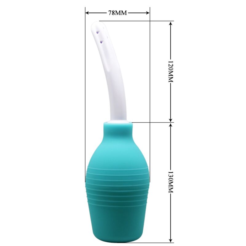 Mr Play – Anal-Birne-Blaue Gummi-Dusche