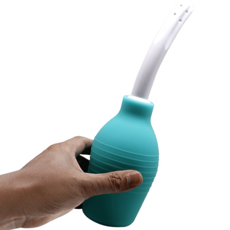 Mr Play – Anal-Birne-Blaue Gummi-Dusche
