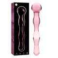 Nebula by Ibiza Modell 13 Dildo Borosilikatglas Rosa 18 CM Ø 3.5 CM