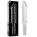Nebula by Ibiza Modell 24 Dildo Borosilikatglas Klar 28.5 CM Ø 5 CM