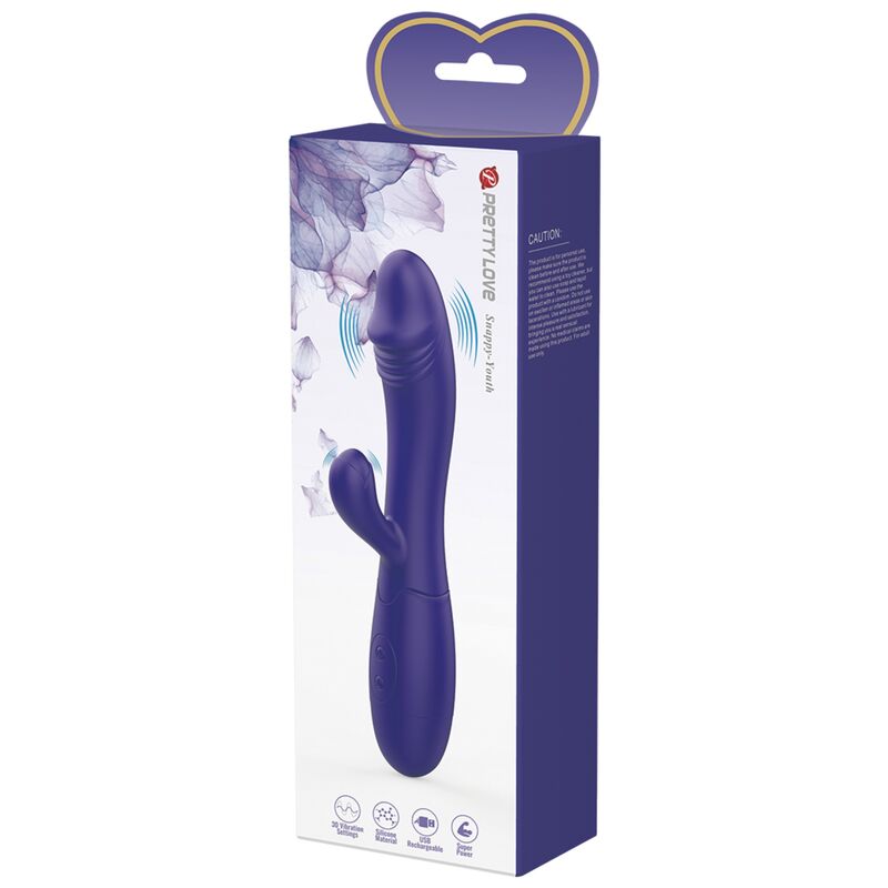 Pretty Love – Snappy Jugendvibrator & G-Spot-Stimulator Violett