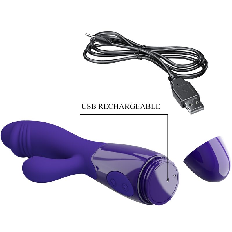 Pretty Love – Snappy Jugendvibrator & G-Spot-Stimulator Violett