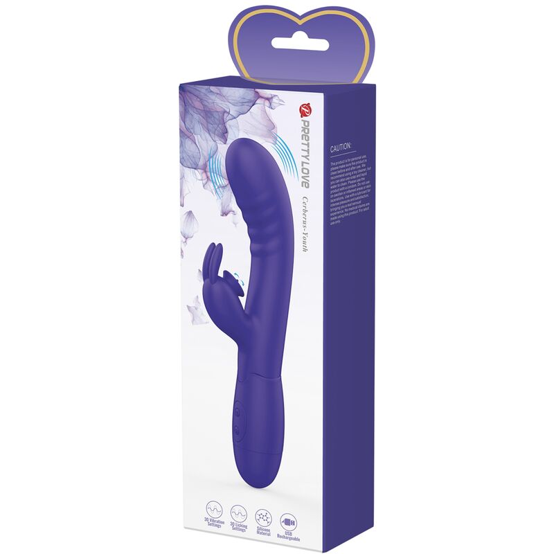 Pretty Love – Cerberus Youth Violet Rabbit Vibrator