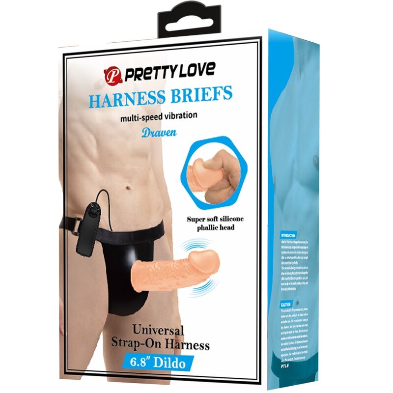 Pretty Love – Gurt-Hose mit Vibrationsdildo Inklusive