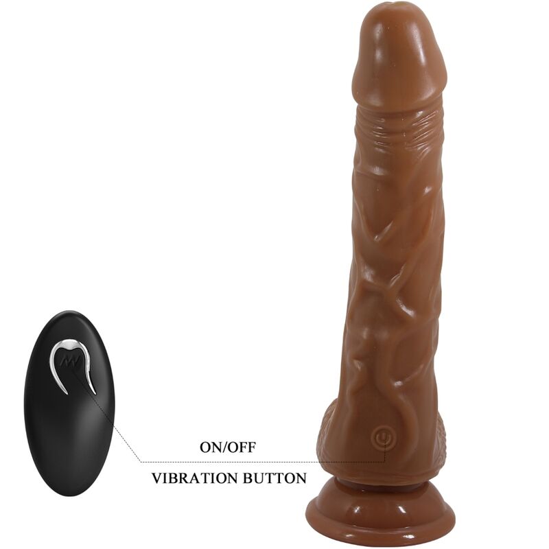 Baile – Bodach Realistischer Vibrator mit Fernbedienungssaugnapf