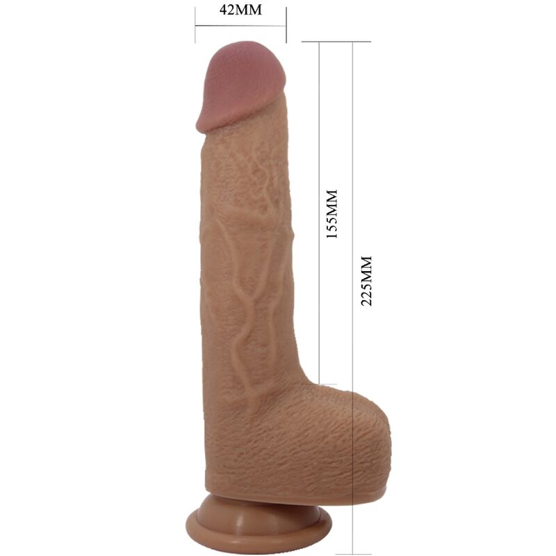 Pretty Love – Tommy Realistischer Dildo-Vibrator 22.5 cm