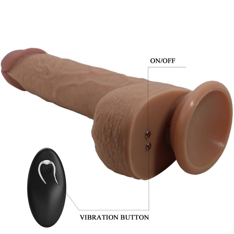 Pretty Love – Tommy Realistischer Dildo-Vibrator 22.5 cm