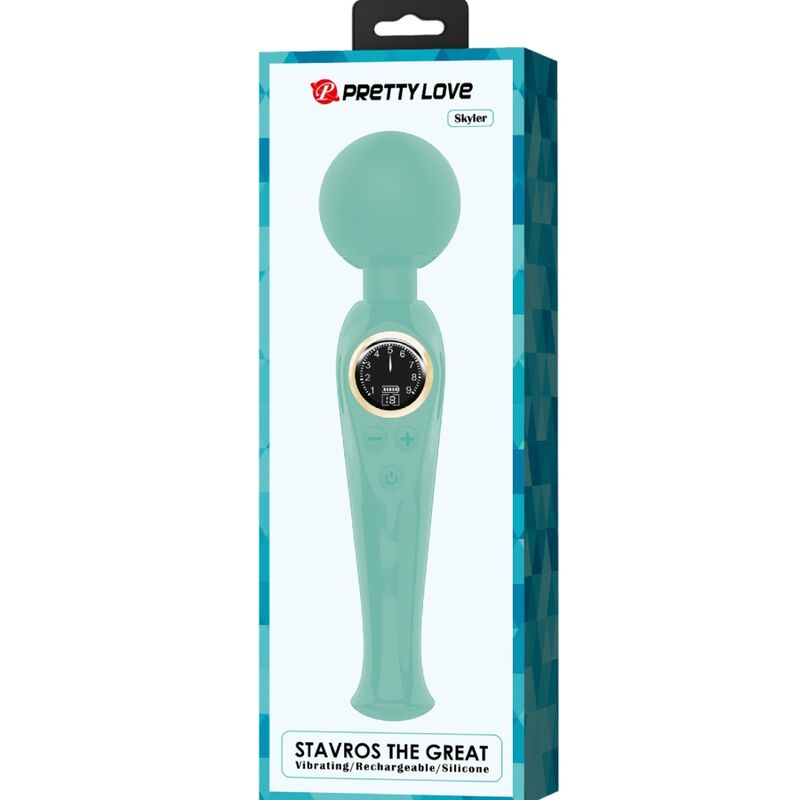 Pretty Love – Skyler Green Wand Vibrator