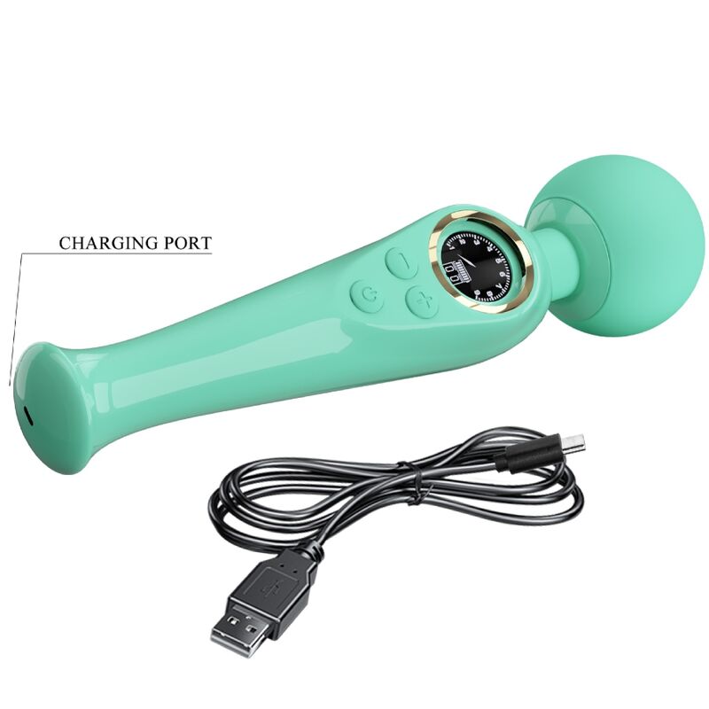 Pretty Love – Skyler Green Wand Vibrator