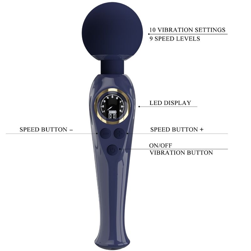 Pretty Love – Skyler Vibrator Stab Blau