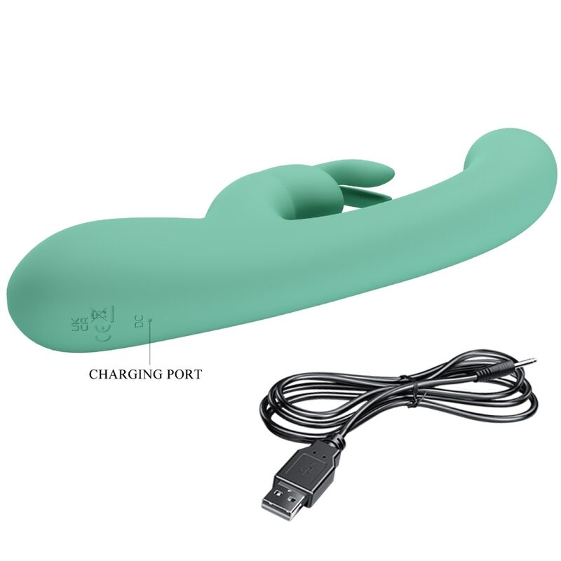Pretty Love – Lamar Rabbit Vibrator & Grüner G-Spot