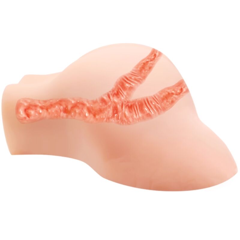 Crazy Bull – Vagina und Anus mit Realistischem Netz mit Vibration