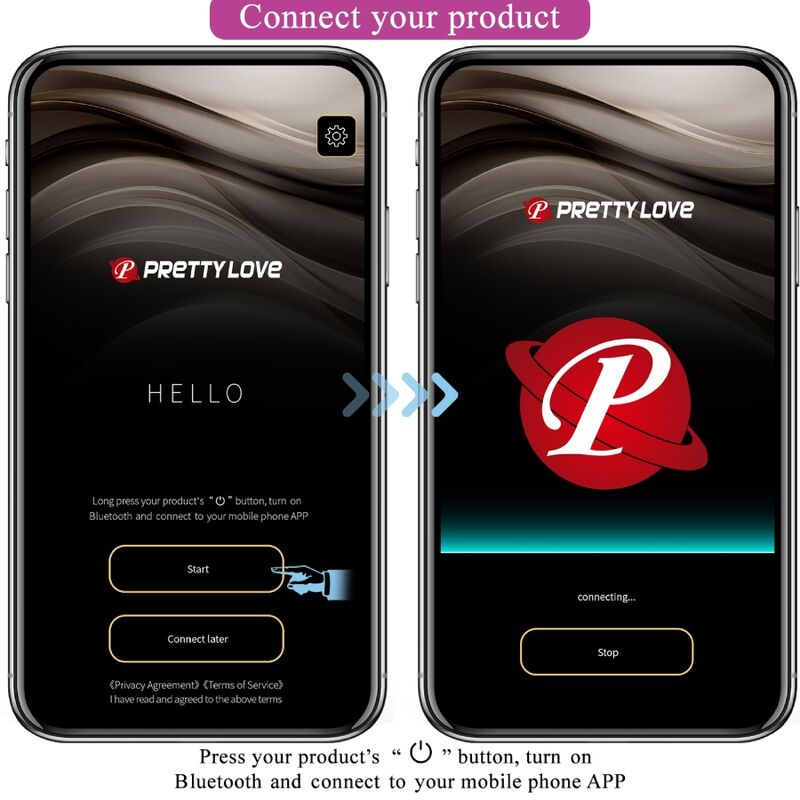 Pretty Love – Catalina Pink Wiederaufladbares Vibrierendes Ei App
