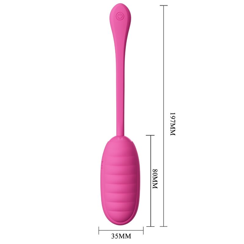 Pretty Love – Catalina Pink Wiederaufladbares Vibrierendes Ei App