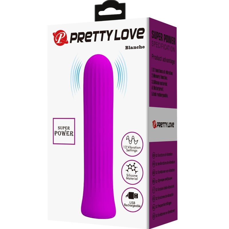 Pretty Love – Blanche Pink Stimulator Vibrator