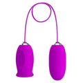 Pretty Love – Daisy Dual Egg Wiederaufladbarer Vibrator Lila
