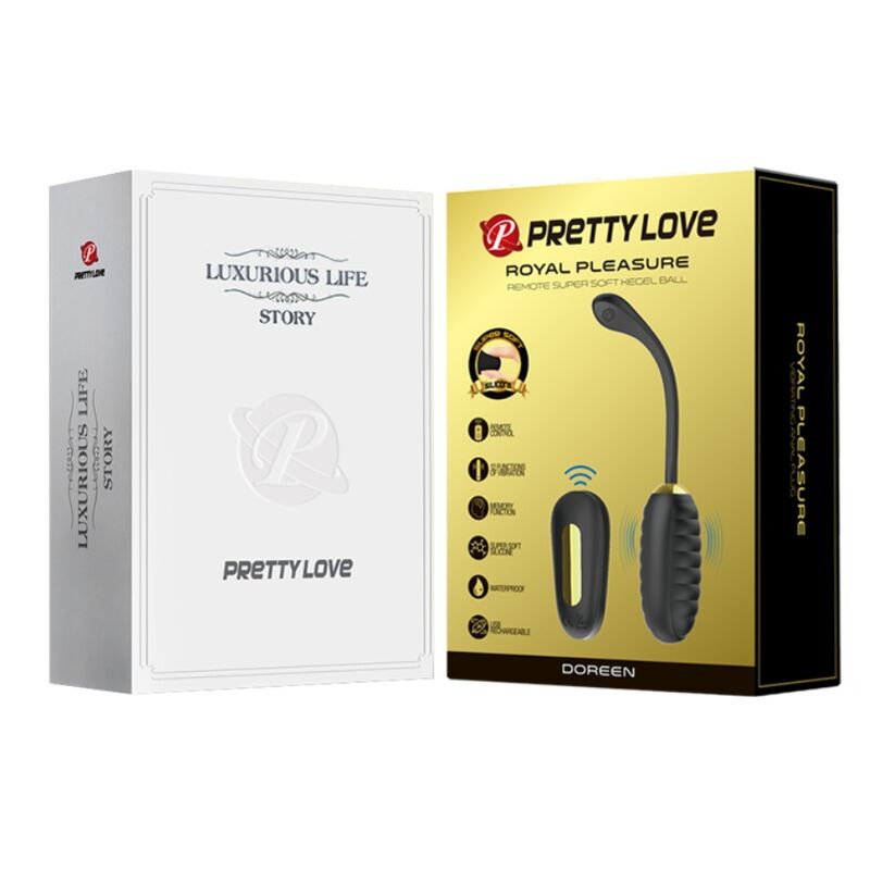 Pretty Love – Doreen Luxury Wiederaufladbares Vibrierendes Ei…