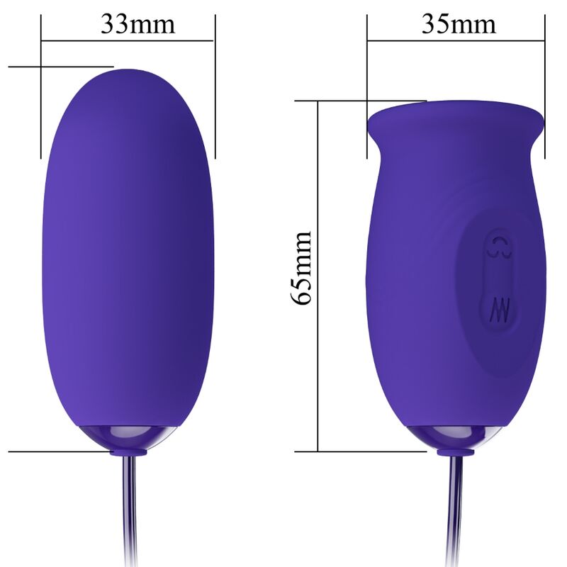 Pretty Love – Daisy Youth Violet Wiederaufladbarer Vibrator-Stimulator