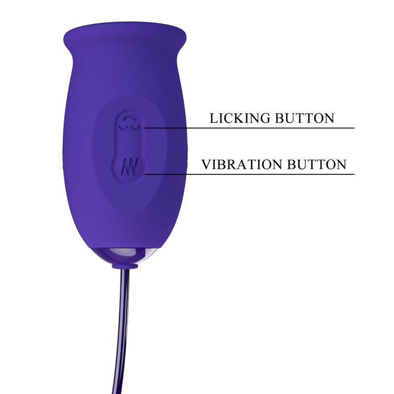 Pretty Love – Daisy Youth Violet Wiederaufladbarer Vibrator-Stimulator