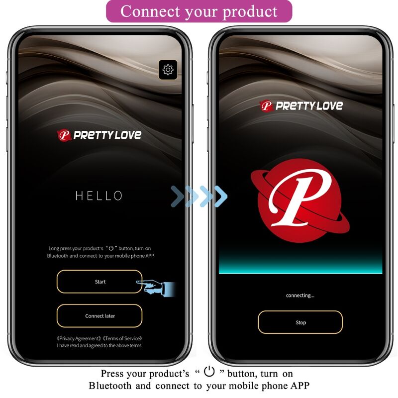 Pretty Love – Doreen Pink Wiederaufladbares Vibrations-Ei