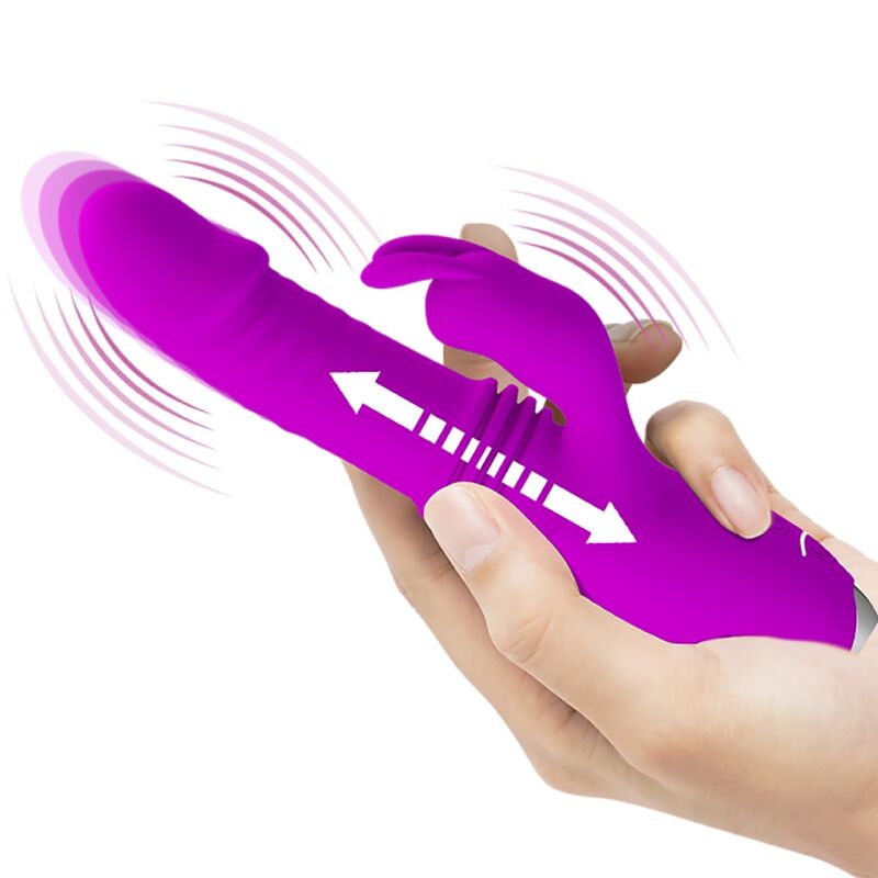 Pretty Love – Dorothy Purple Wiederaufladbarer Kaninchenvibrator