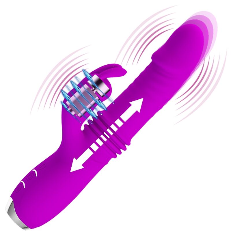 Pretty Love – Dorothy Purple Wiederaufladbarer Kaninchenvibrator