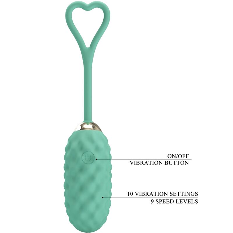 Pretty Love – Vivian Green Vibrierendes Ei mit Fernbedienung