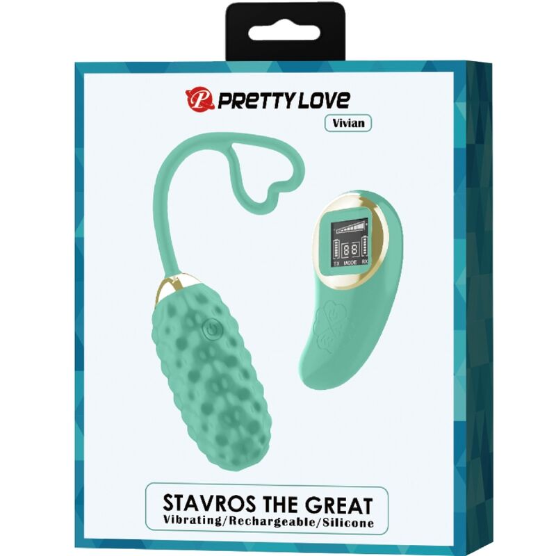 Pretty Love – Vivian Green Vibrierendes Ei mit Fernbedienung