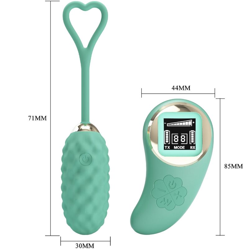Pretty Love – Vivian Green Vibrierendes Ei mit Fernbedienung