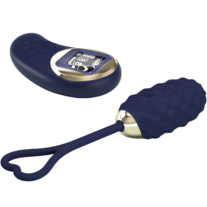 Pretty Love – Vivian Blue Vibrations-Ei mit Fernbedienung