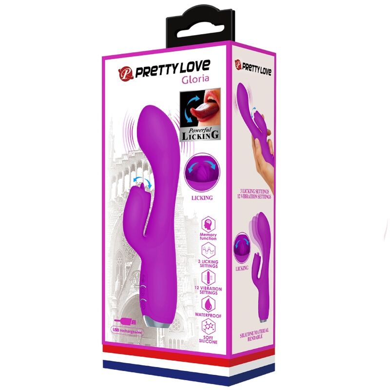 Pretty Love – Gloria Wiederaufladbarer Kaninchenvibrator,…