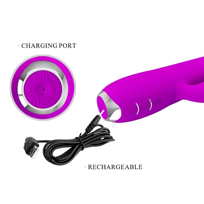 Pretty Love – Gloria Wiederaufladbarer Kaninchenvibrator,…
