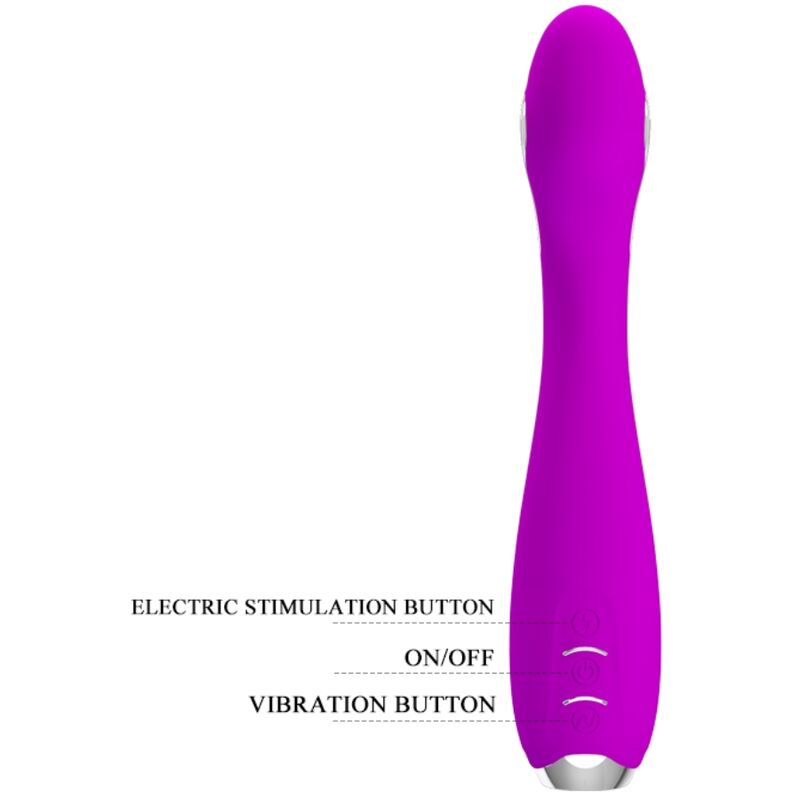 Pretty Love – Hector Wiederaufladbarer Elektroschock-Vibrator…