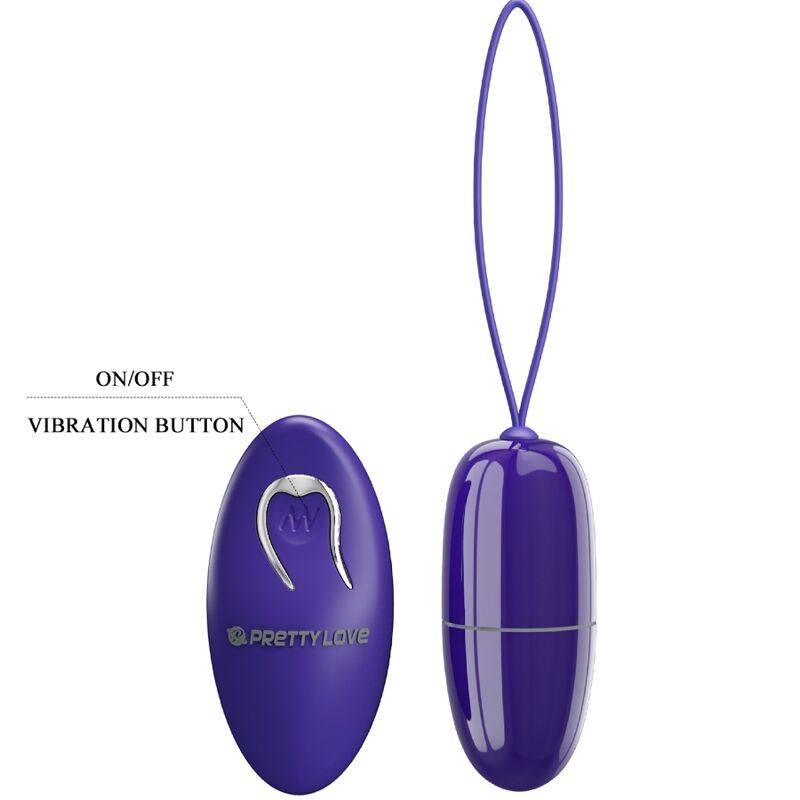 Pretty Love – Selkie Youth Mini Vibrierendes Ei Violet Fernbedienung
